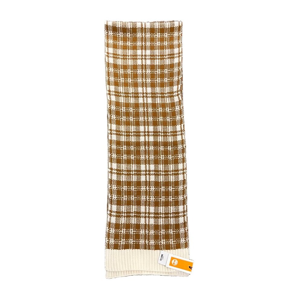 Timberland Scarf Plaid New With Tags